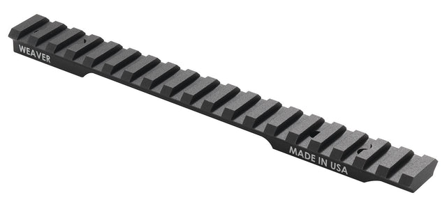 Weaver Mounts 99488 Multi-Slot Base Extended Black Anodized Aluminum Fits Savage Axis 20 MOA