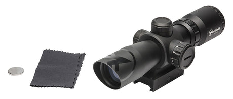 Firefield FF13061 Barrage Matte Black 1.5-5x32mm Illuminated Red/Green Mil-Dot Reticle | FIREFIELD