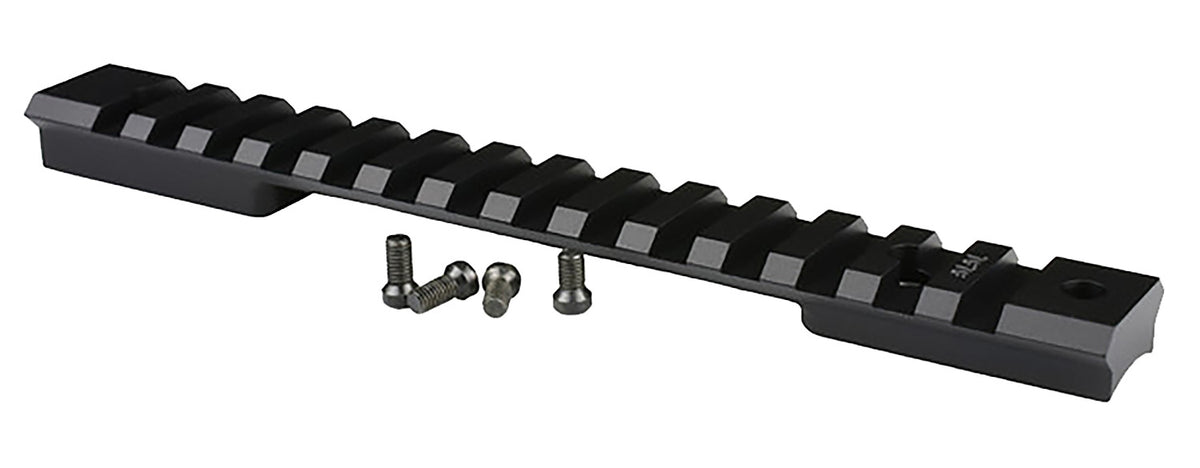 Warne 765120MOA Mountain Tech Tactical Rail Black Anodized Aluminum Weatherby Vanguard/Howa 1500 Long Action, 20 MOA