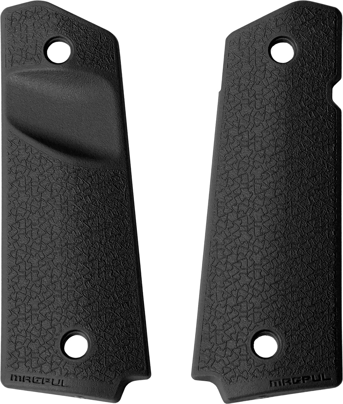 Magpul MAG524-BLK MOE Grip Panels Anti-Slip Texture Black Polymer for 1911 (Full Size) | MAGPUL INDUSTRIES CORP