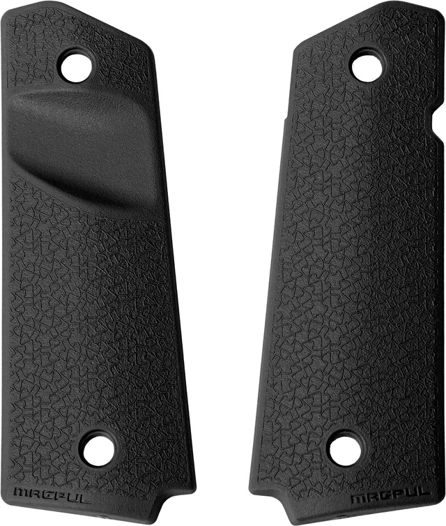 Magpul MAG524-BLK MOE Grip Panels Anti-Slip Texture Black Polymer for 1911 (Full Size) | MAGPUL INDUSTRIES CORP