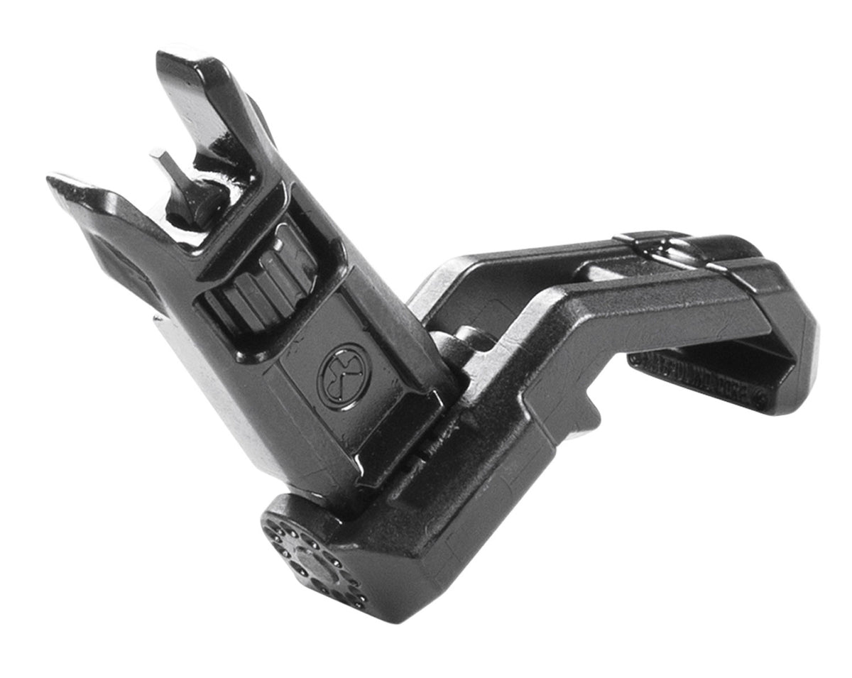 Magpul MAG525-BLK MBUS Pro Offset Sight Front QPQ Melonited Steel Construction for AR-15