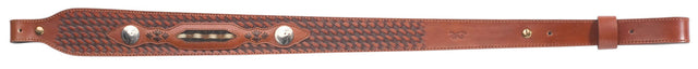 Browning 122602 Buffalo Nickel Brown Leather Adjustable Rifle