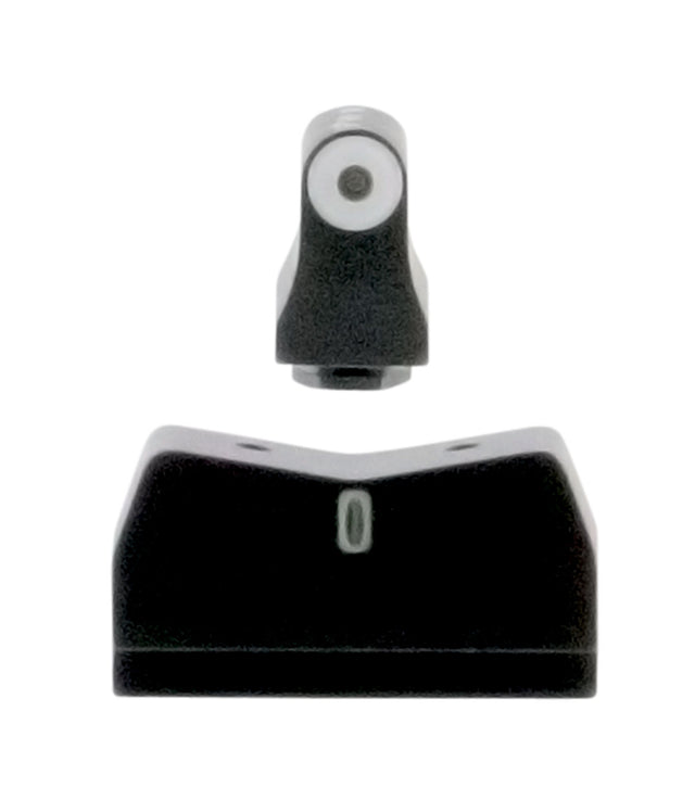 XS Sights GL0004S5 DXT Big Dot Night Sights fits Glock Black | Green Tritium White Outline Front Sight Green Tritium White Outline Bar Rear Sight