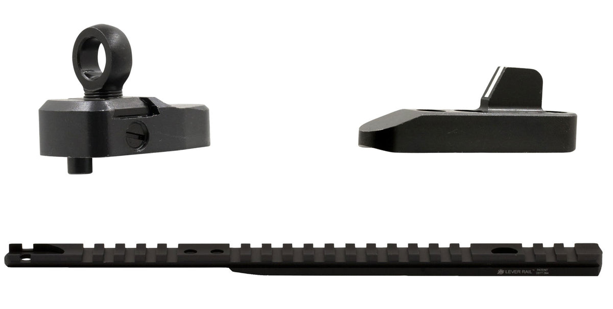XS Sights Lever Rail with Ghost Ring Sights White Stripe Marlin 1895