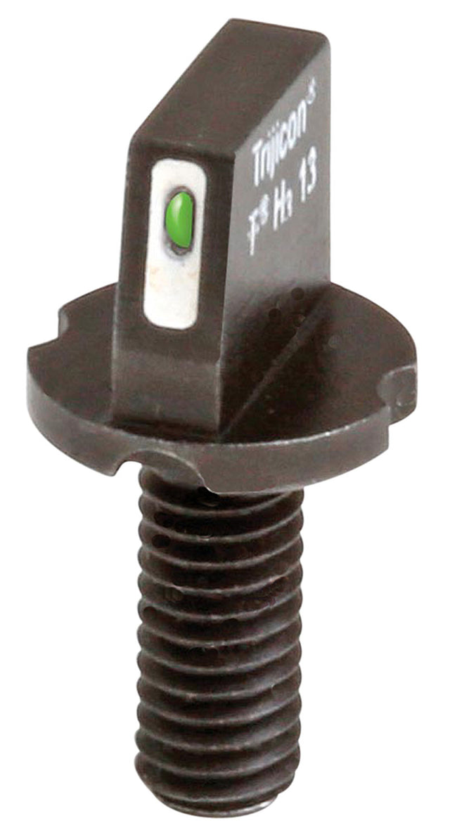 XS Sights AR20016 AR-15 A2 Tritium Front Sight Black Mil-Spec Green with White Outline for AR-15