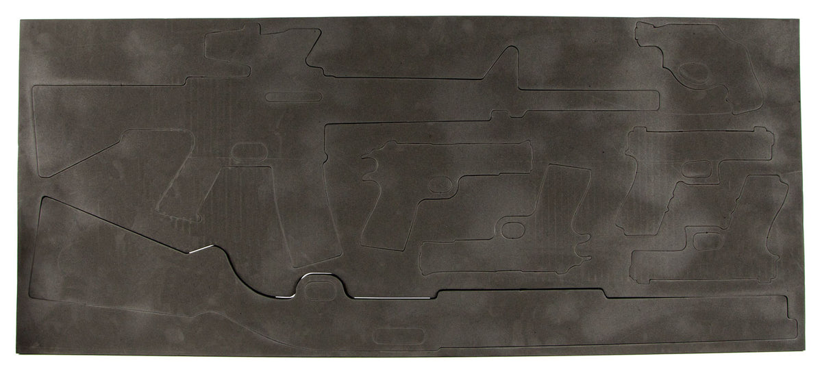 Hornady 98251 Foam Gun Sheet 40" x 18" x 1.2" Black