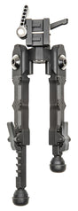 Accu-Tac BRBG200 BR-4 G2 Bipod 5.5"-8.25" Adjustment Black Hardcoat Anodized 6061-T6 Aluminum | ACCU-TAC