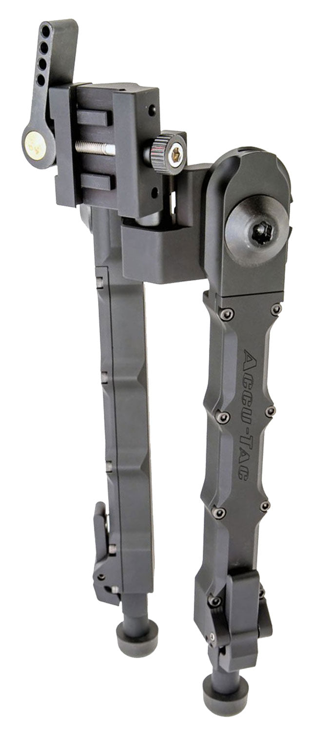 Accu-Tac SRBG200 SR-5 G2 Bipod 6.25"-10.75" Adjustment Black Hardcoat Anodized 6061-T6 Aluminum | ACCU-TAC