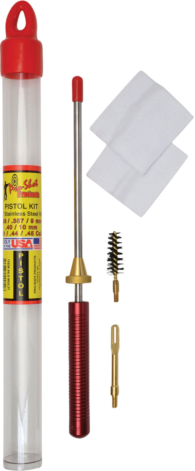 Pro-Shot 65MULTI Starter Series Tube Kit .38/ .45 Cal Pistol/Reusable Tube w/Hang Cap Case