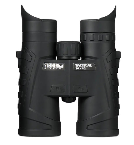 Steiner 2005 T1042 Tactical 10x42mm Roof Prism, Fast-Close Focus, Black Makrolon w/Rubber Armor | STEINER