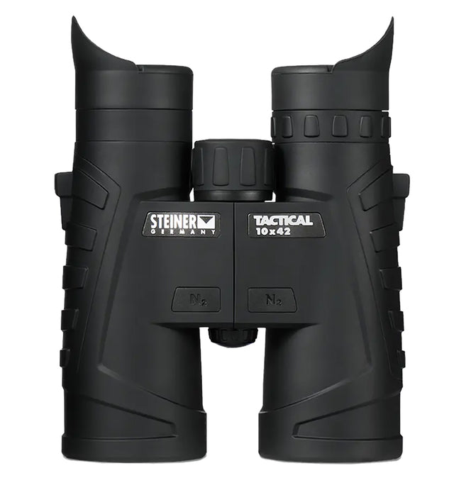 Steiner 2005 T1042 Tactical 10x42mm Roof Prism, Fast-Close Focus, Black Makrolon w/Rubber Armor | STEINER