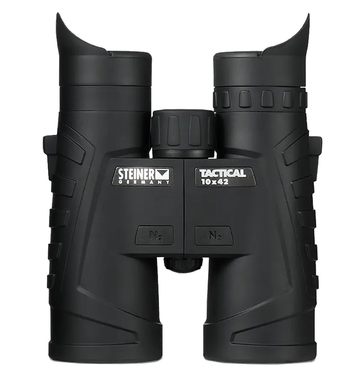 Steiner 2005 T1042 Tactical 10x42mm Roof Prism, Fast-Close Focus, Black Makrolon w/Rubber Armor | STEINER