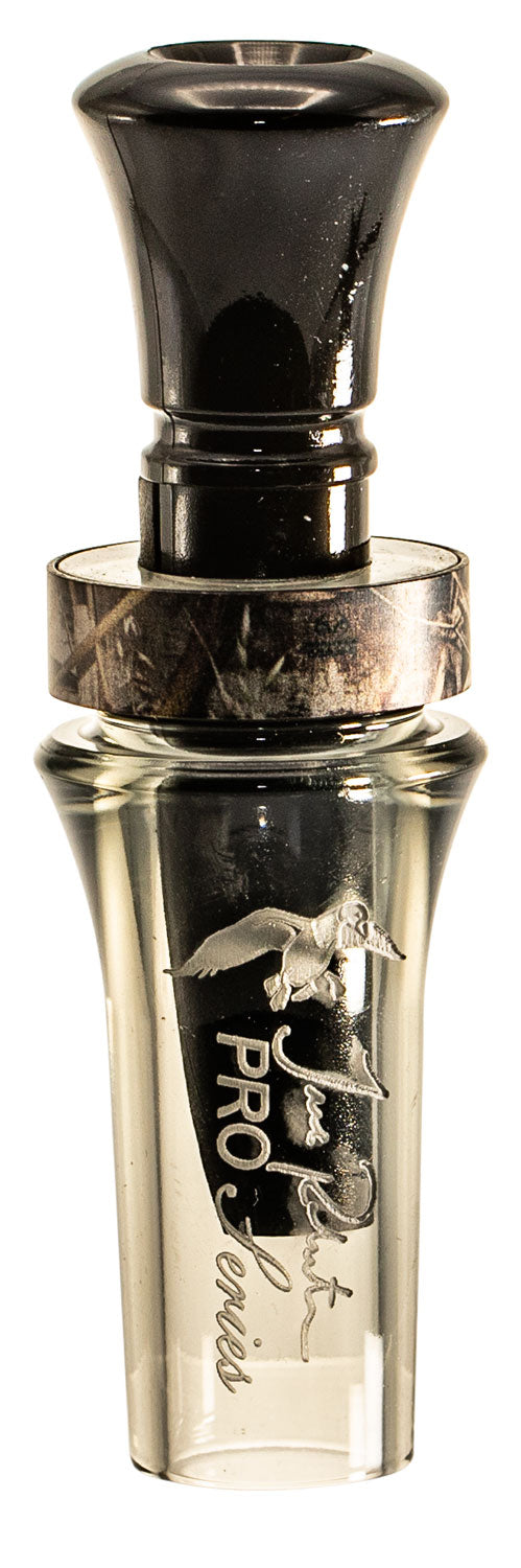 Duck Commander DCPROAS Jase Robertson Friction Open Call Double Reed Mallard Hen Sounds Attracts Ducks, Smoke Gray Acrylic