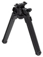 Magpul MAG933-BLK Bipod made of Aluminum with Black Finish, M-LOK Attachment, Rubber Feet, 6.30-10.30" Vertical Adjustment for AR-Platform | MAGPUL INDUSTRIES CORP