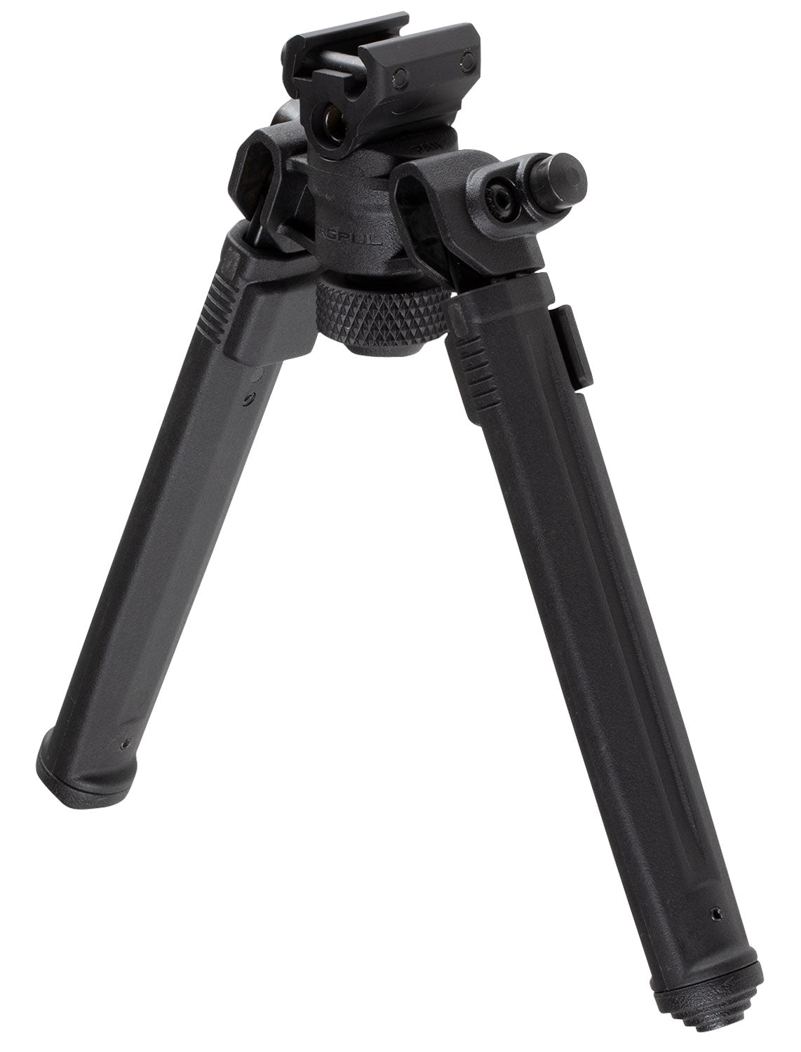 Magpul MAG941-BLK Bipod 1913 Picatinny Rail Attachment, Black Mil-Spec Anodized Aluminum, 6.80-10.30" Vertical Adjustment, Rubber Feet for AR-Platform | MAGPUL INDUSTRIES CORP