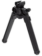 Magpul MAG941-BLK Bipod 1913 Picatinny Rail Attachment, Black Mil-Spec Anodized Aluminum, 6.80-10.30" Vertical Adjustment, Rubber Feet for AR-Platform | MAGPUL INDUSTRIES CORP