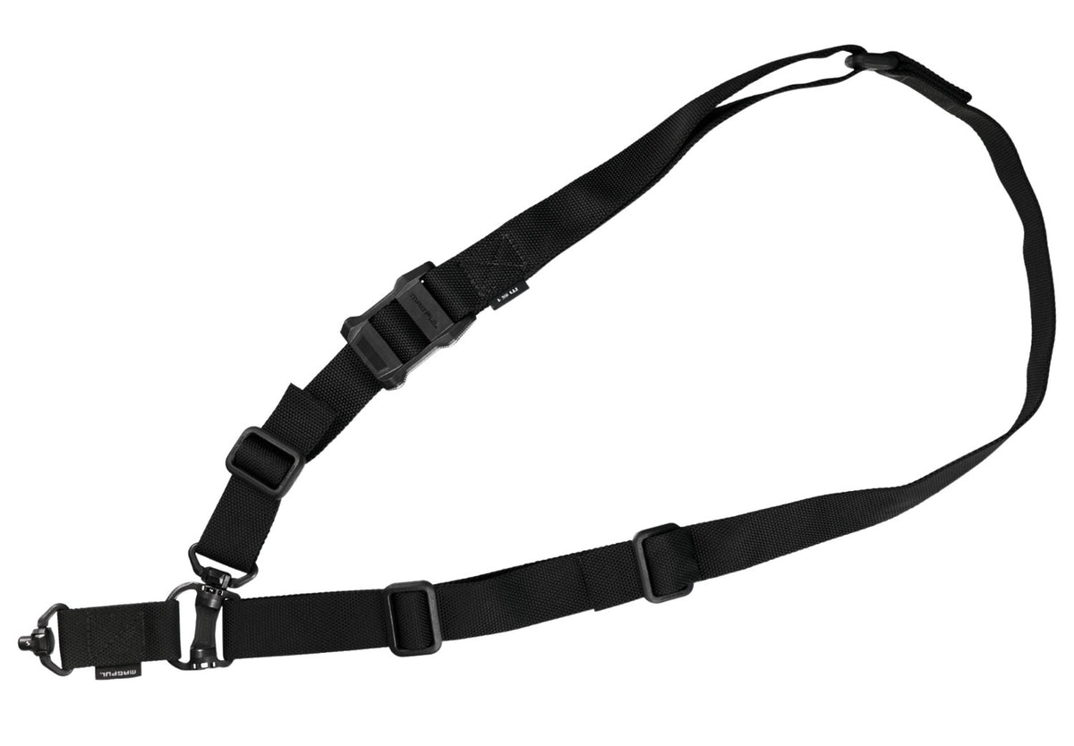 Magpul MAG953BLK MS4 QDM Sling Black Nylon 48"-60" OAL Adjustable One-Two Point AR Platform