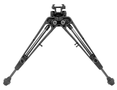 Limbsaver 12601 True-Track Bipod made of Durable Isoplast with Black Finish, Rubber Feet, Sling Stud Attachment, 7-11" Vertical Adjustment & Leg-Lock System | LIMBSAVER