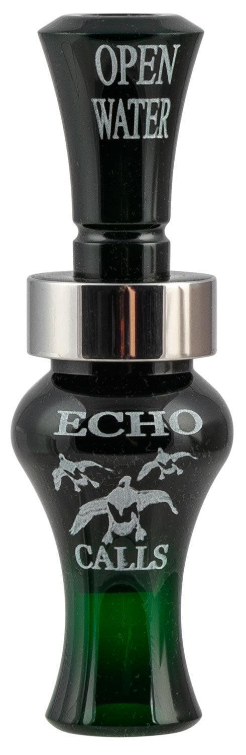 Echo Calls 77764 Open Water Open Call Single Reed Mallard Hen Sounds Attracts Ducks Dark Green Acrylic