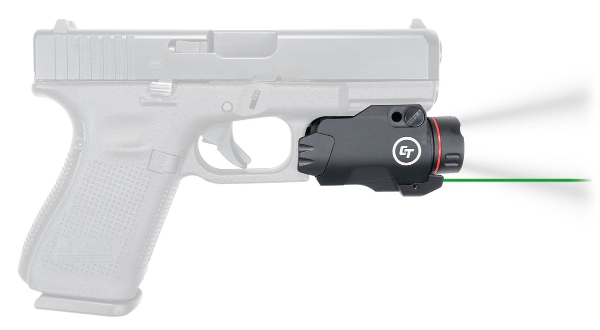 Crimson Trace Rail Master Pro Black Green Laser/White Light Universal Rail Mount