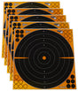 EZ-Aim 15227 Splash Reactive Self-Adhesive Paper Black/Orange 16" Bullseye 5 Pack | EZ-AIM