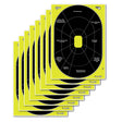 EzAim Splash Handgun Trainer Paper Target 12x18 8 pk. | EZ-AIM