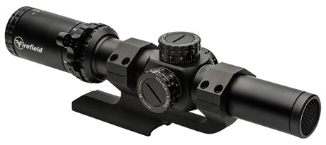 Firefield FF13070K RapidStrike Matte Black 1-6x 24mm 30mm Tube Dual Illuminated (Red/Green/Black) Circle Dot Reticle | FIREFIELD