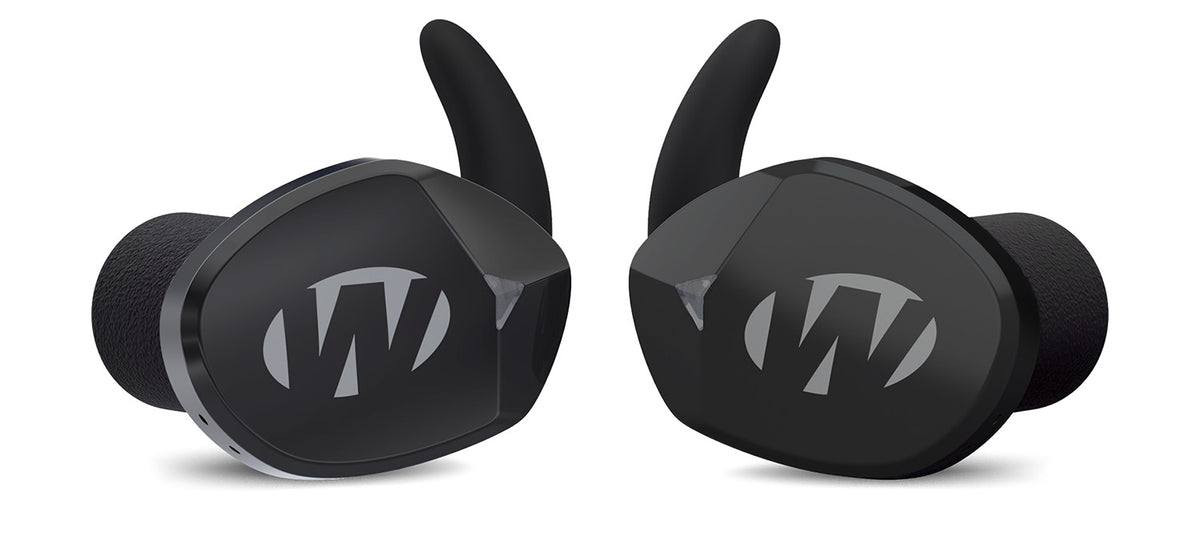 Walker's GWPSLCR2BT Silencer 2.0 Bluetooth In The Ear Black Polymer