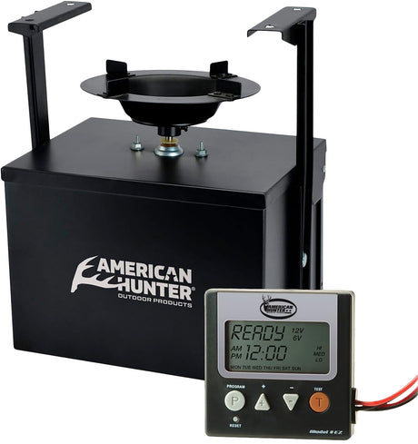 American Hunter 20558 Heavy Duty Spin Kit 8 Programs 1-30 Seconds Duration Black Features Digital Timer | AMERICAN HUNTER