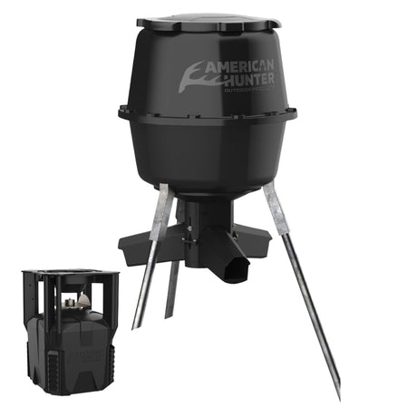 American Hunter AH225XDE XDE-Pro 16 Programs 1-60 Seconds Duration 30 Gallon Capacity Black | AMERICAN HUNTER