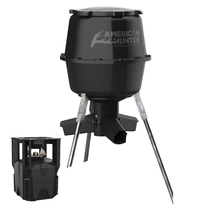 American Hunter AH225XDE XDE-Pro 16 Programs 1-60 Seconds Duration 30 Gallon Capacity Black | AMERICAN HUNTER