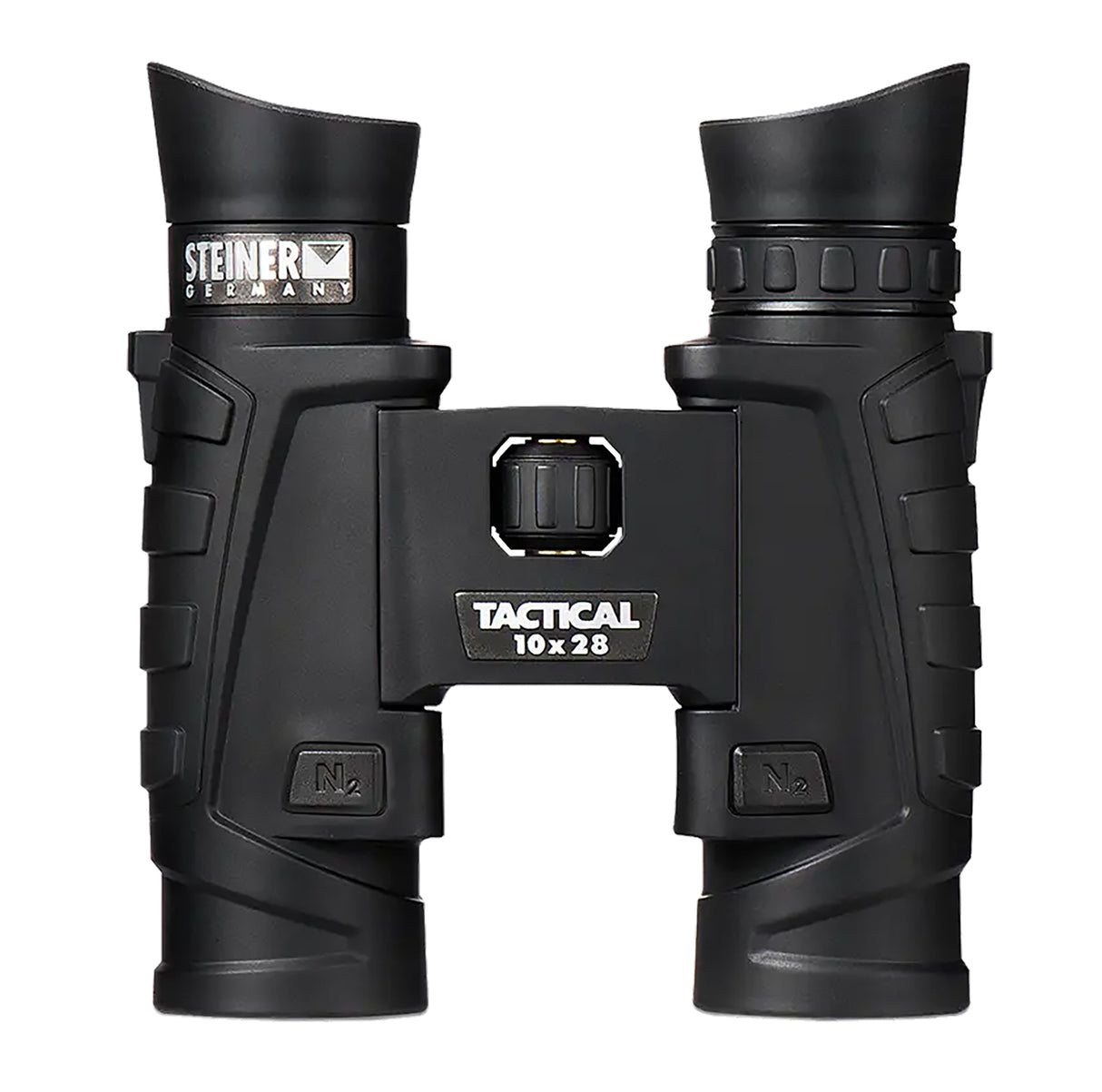 Steiner 2004 T1028 Tactical 10x28mm Roof Prism, Fast-Close Focus, Black Makrolon w/Rubber Armor | STEINER