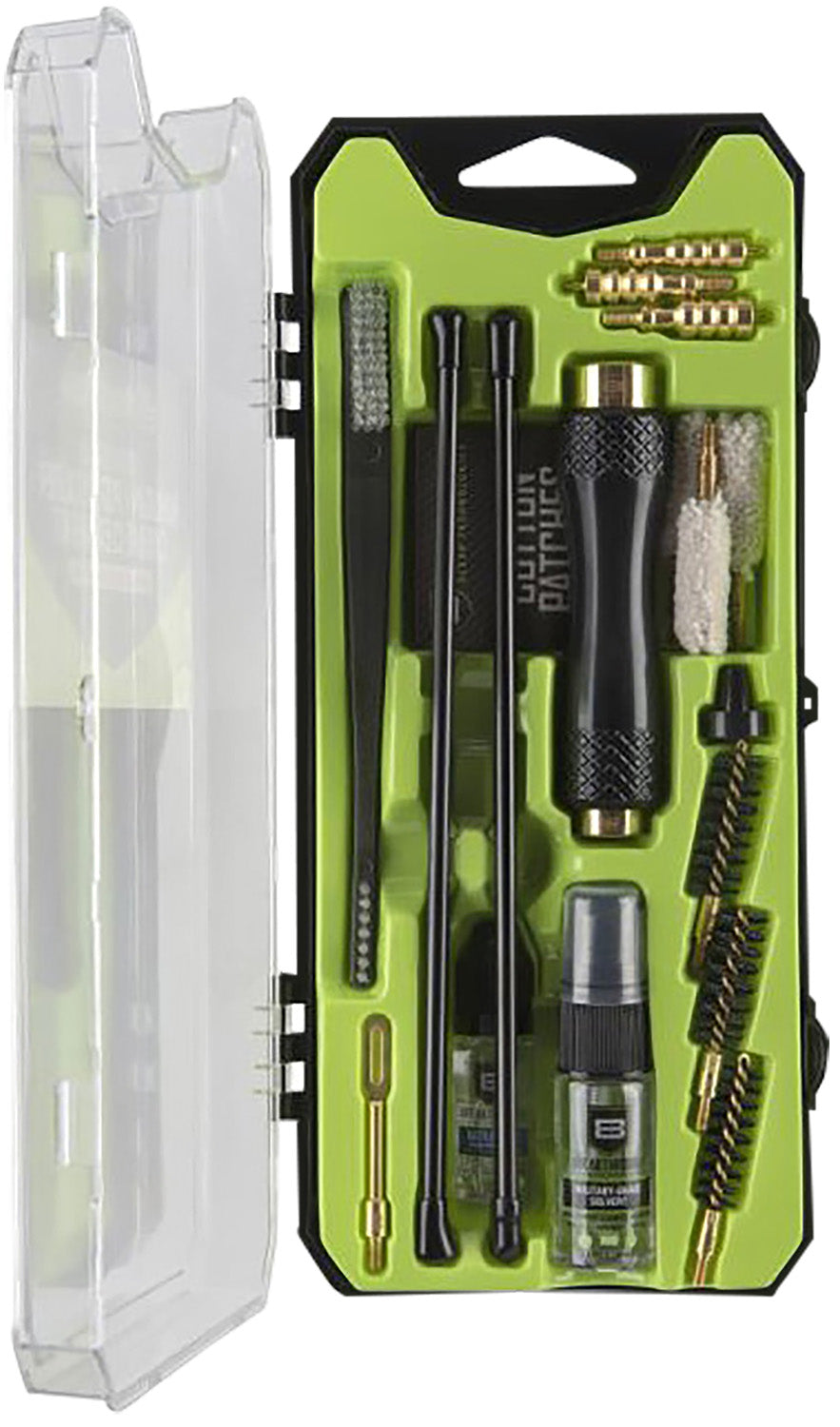 Breakthrough Clean BTCCCHGPCC Vision Series Cleaning Kit Handgun/Pistol Caliber Carbine, Nylon Bristles, 15 Pieces, Plastic Case