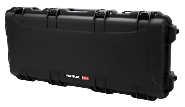 Nanuk A/R Hard Case w/Foam Black Retractable Wheels and Handle