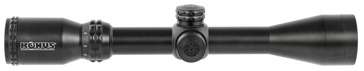 Konus 7278 KonusPro 275 Matte Black 3-9x40mm 1" Tube Engraved Ballistic 275 Dot Reticle for Muzzleloader | KONUS