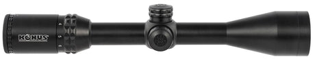 Konus 7279 KonusPro 275 Matte Black 3-10x 44mm 1" Tube Dual Illuminated Blue/Red Engraved 275 Ballistic Dot Reticle | KONUS