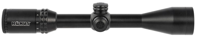 Konus 7279 KonusPro 275 Matte Black 3-10x 44mm 1" Tube Dual Illuminated Blue/Red Engraved 275 Ballistic Dot Reticle | KONUS