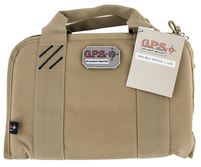 GPS Bags 1308PCT Double Tan Nylon w/ Visual ID Storage System