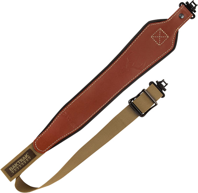 Baktrak Leather Horn Sling with Swivels Brown