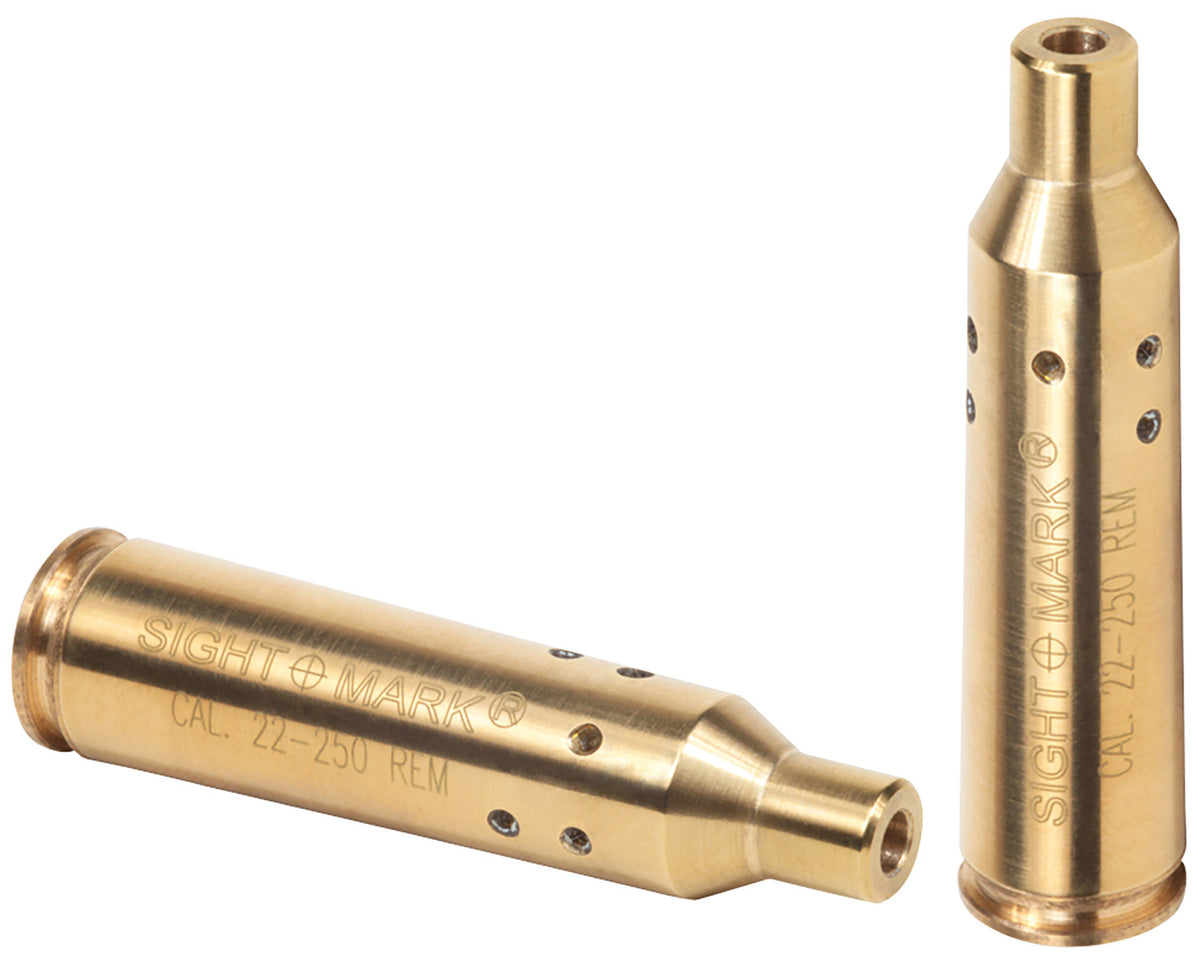 Sightmark SM39020 Boresight Red Laser for 22-250 Rem, 6.5 Creedmoor Brass Includes Battery Pack & Carrying Case