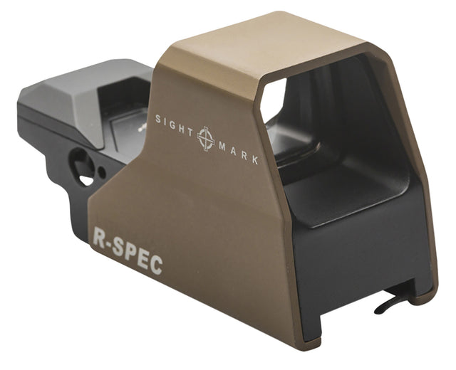 Sightmark SM26031DE Ultra Shot R-Spec Reflex Sight Dark Earth 1 x 33 mm x 24 mm 3 MOA Red/Green Dot/5 MOA Dot/50 MOA Circle Multi Reticle