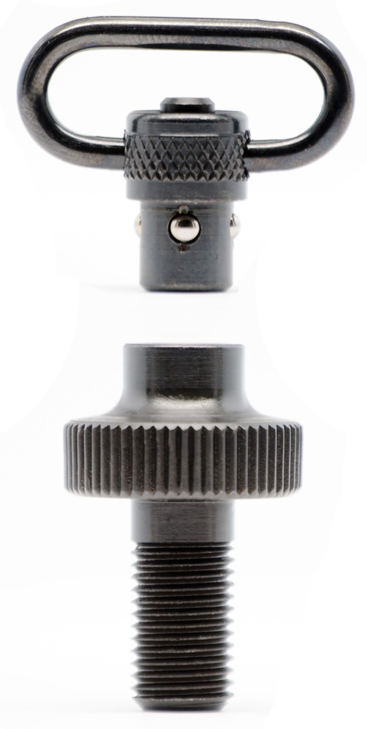 GrovTec US Inc GTSW308 Mag Cap Shotgun 1" Push Button Black Oxide Mossberg 500 12 Gauge Steel