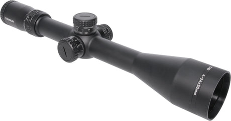 Truglo TG8542TF TX6 4-24x 50mm Obj 30mm Tube Black Finish Illuminated Milliradian First Focal Plane | TRUGLO