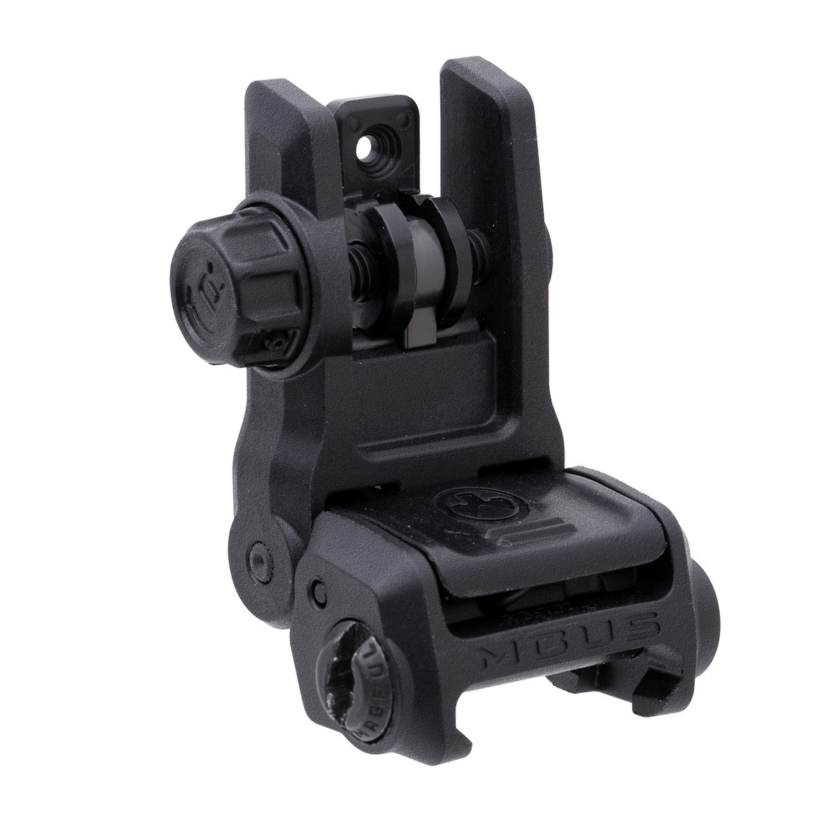 Magpul MAG1167-BLK MBUS 3 Sight Rear Black Flip Up for AR-10/AR-15/M4/M16/M110/SR-25