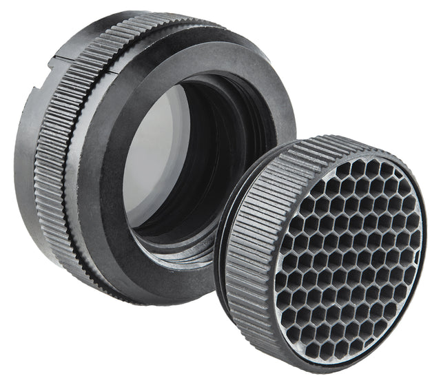 Meprolight USA 5626090000 Polarizer/Flash Guard Kit Rifle Black Compatible w/ Mepro M21