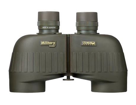 Steiner 2650 M750r Tactical 7x50mm Range Finding Reticle Floating Prism, Green Rubber Armor Makrolon | STEINER