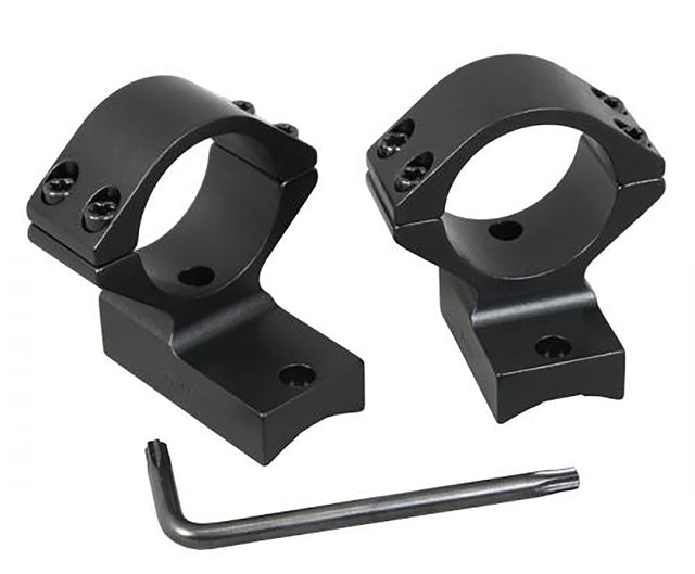 Talley 948749 Scope Mount/Ring Combo Black Anodized Aluminum 1" Tube Kimber 84M Medium Rings 0 MOA