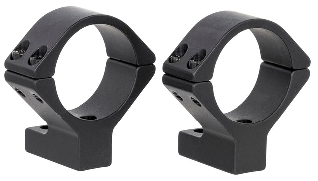 Talley 740759 Scope Mount/Ring Combo Black Anodized Aluminum 30mm Tube Tikka T1/T1X Medium Rings 0 MOA