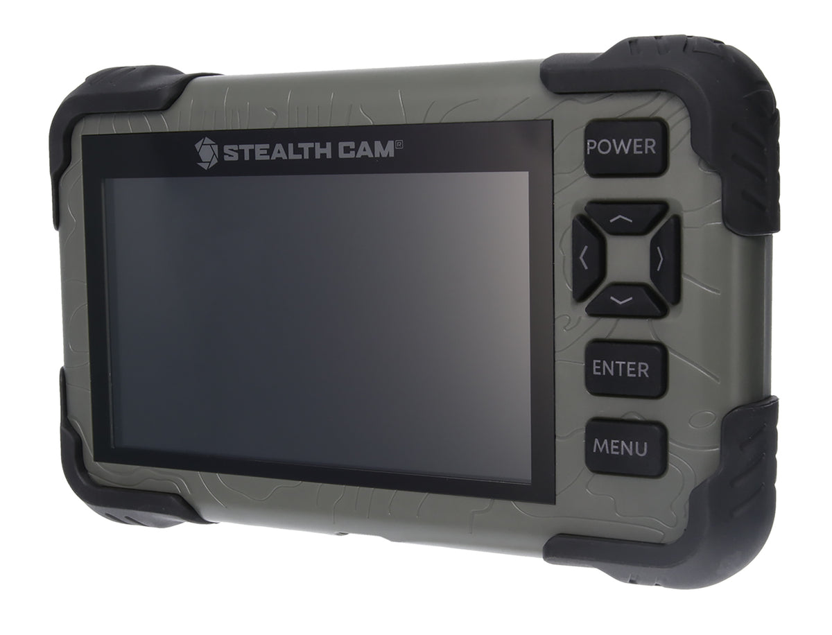 Stealth Cam STCCRV43XHD SD Card Viewer 4.30" Color LCD Touch Screen SD Card Slot/Up to 32GB Black/Green
